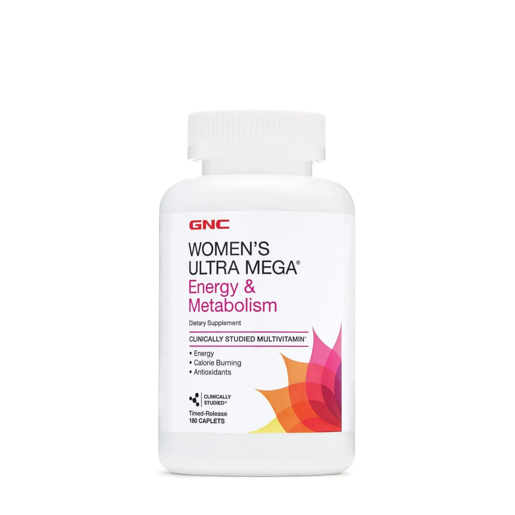 GNC Womens Ultra Mega Energy and Metabolism Multivitamin for Women, 180 Count, for Increased Energy, Metablism, and Calorie Burning GNC uk supplements