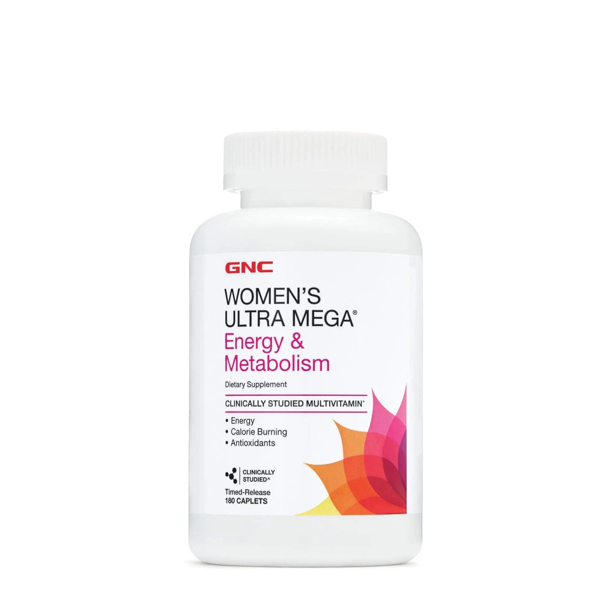 GNC Womens Ultra Mega Energy and Metabolism Multivitamin for Women, 180 Count, for Increased Energy, Metablism, and Calorie Burning GNC uk supplements