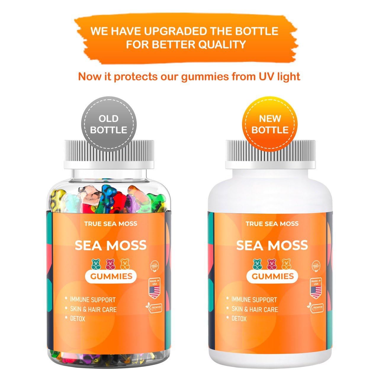 Sea Moss Gummies for Adults & Kids – Contains Irish Sea Moss + Burdock Root TrueSeaMoss uk supplements