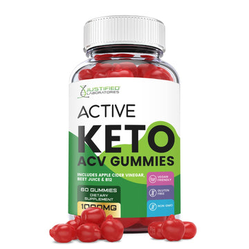 Justified Laboratories Active Keto ACV Gummies 1000MG with Pomegranate Juice Beet Justified Laboratories uk supplements