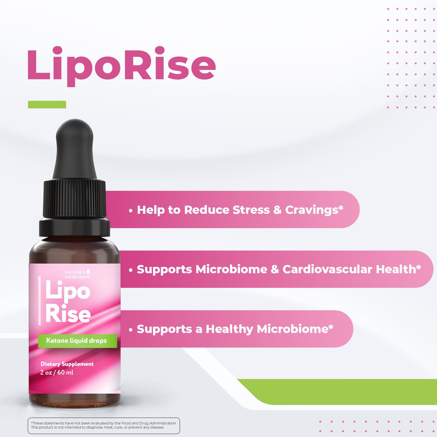 LipoRise Drops – Natural Liquid Supplement with 100% Plant-Based Ingredients, maca root, grape seed & citrus extracts | Non-GMO | GMP Certified | Made in USA | 60 mL, 60 Servings, 1 Month Supply Nature’s NutriWave uk supplements