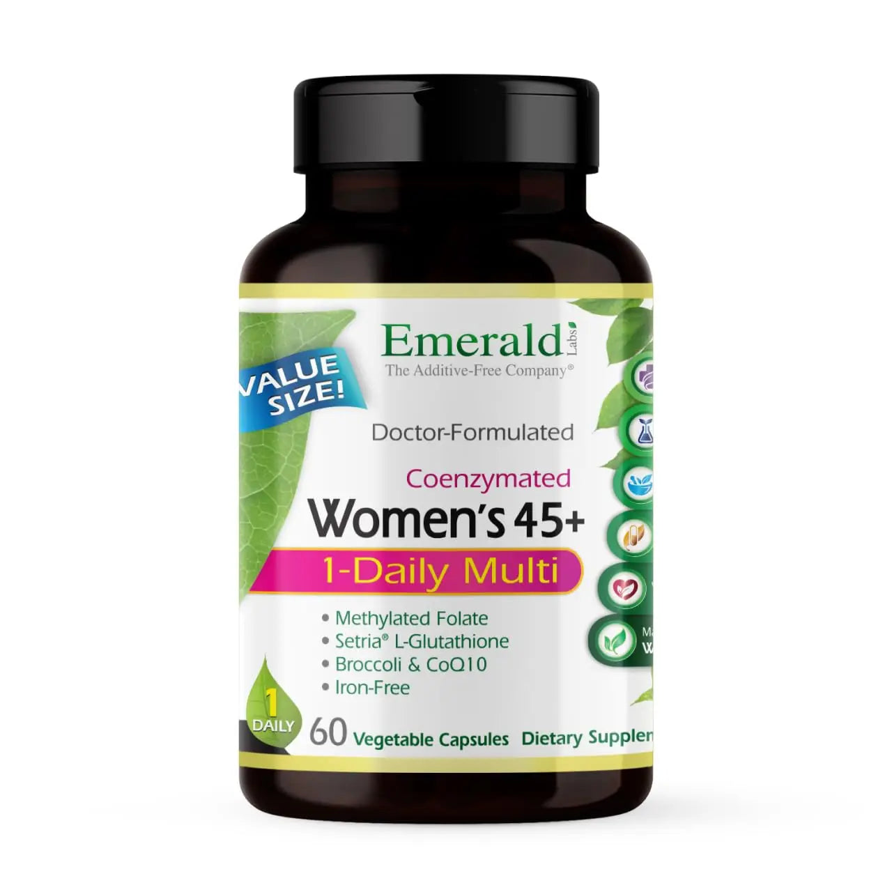 EMERALD LABS Women's 45+ 1-Daily Multi - Complete Multivitamin for Comprehensive Support, Bone & Heart Health* EMERALD LABS uk supplements