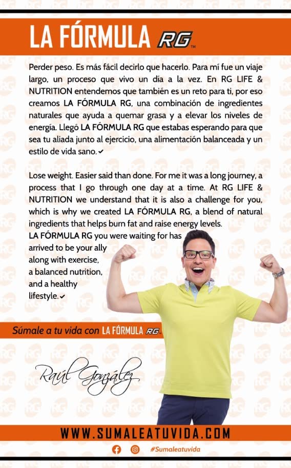 RG LIFE & NUTRITION - Weight Loss Pills, Energy Booster and Fat Burner with Magnesium RG LIFE & NUTRITION uk supplements