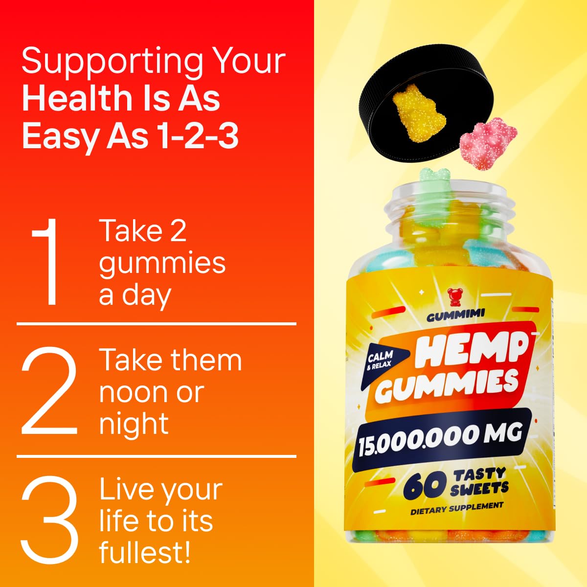 Hеmp Gummies – 15,000,000 – High Potency Comforting Hеmp Oil – Ease Worries GummiMi uk supplements