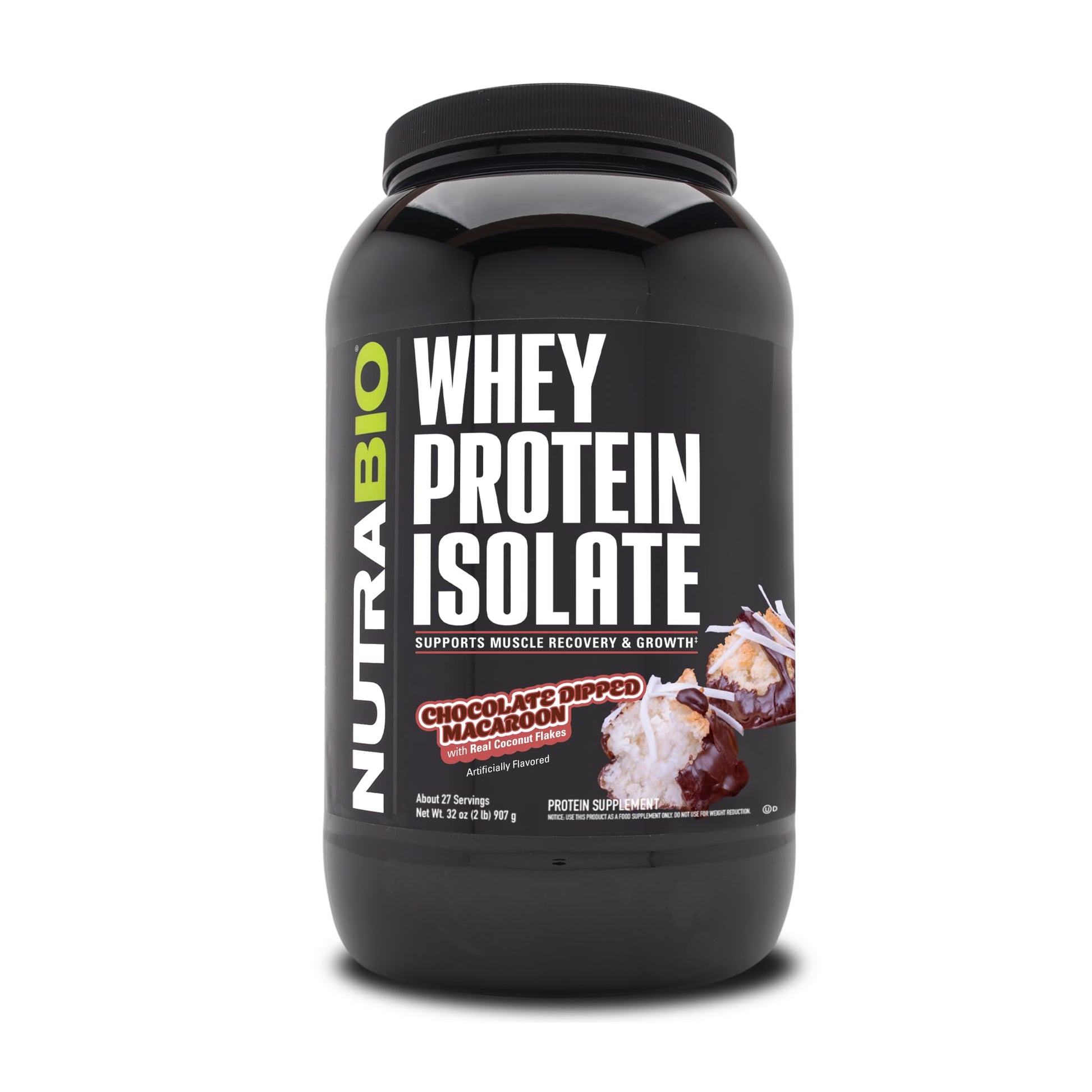 NutraBio Whey Protein Isolate Supplement – 25g of Protein Per Scoop with Complete NutraBio uk supplements