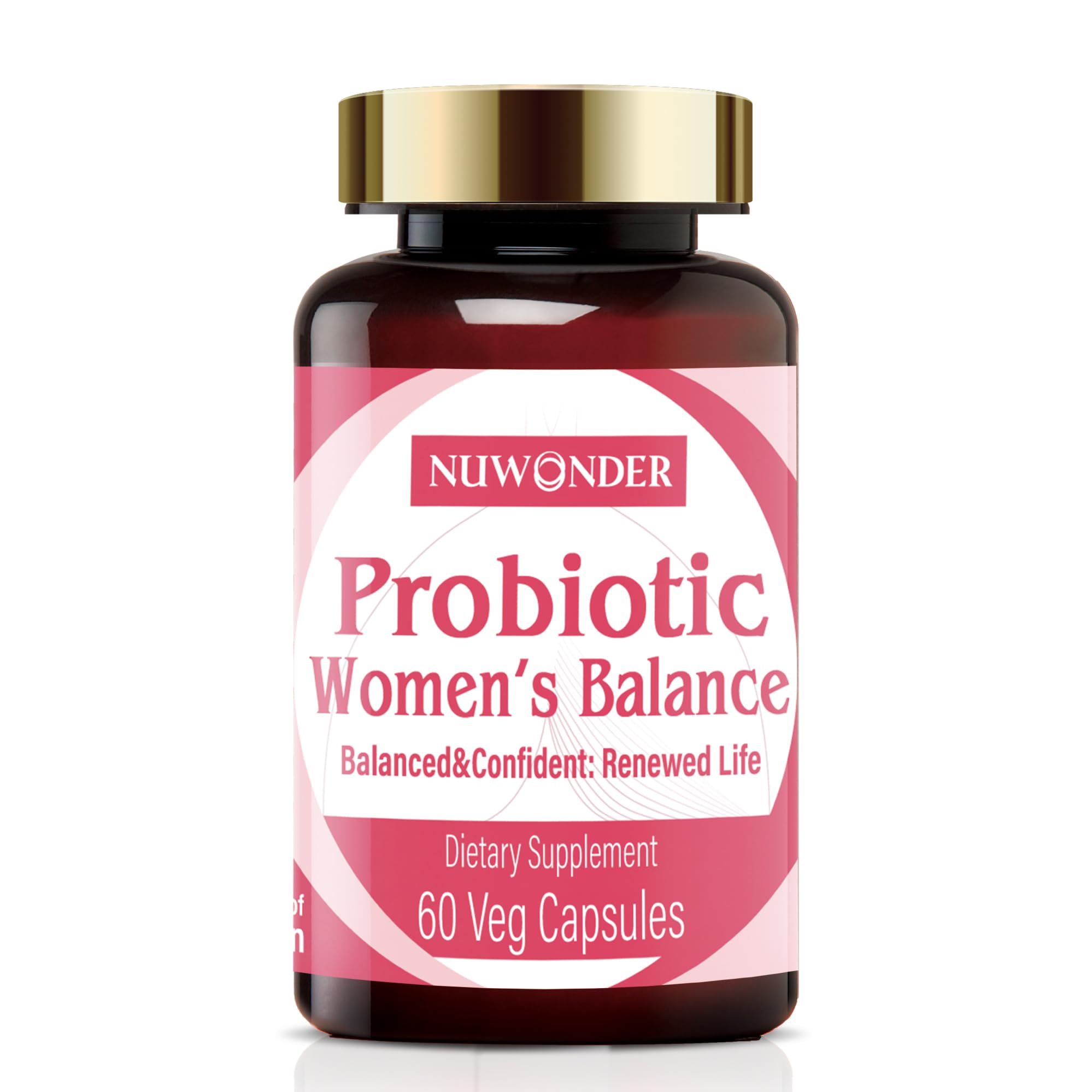 NUWONDER Women's probiotic - Natural Vaginal Support Supplement, Balanced & Confident NUWONDER uk supplements