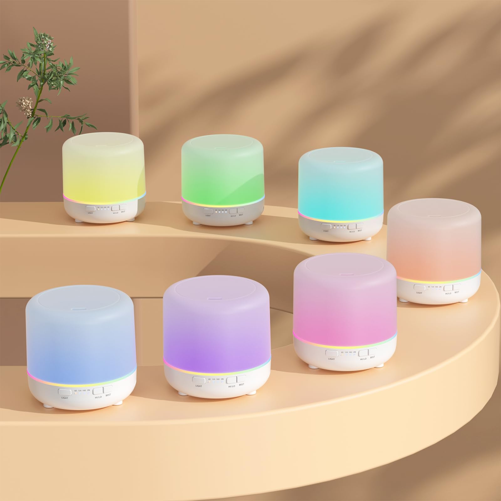 Otheya Scent Essential Oil Diffuser 2 Pack 200 ML Ultrasonic Cool Mist Humidifiers and Aroma Diffuser Otheya uk supplements