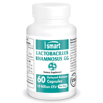 Supersmart - Lactobacillus Rhamnosus GG 10 Billion CFU per Day (LGG Probiotic Supersmart uk supplements