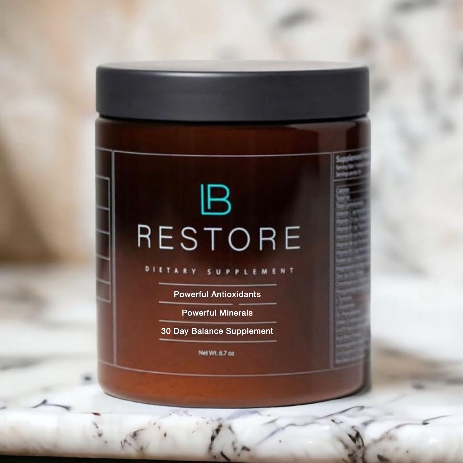 BioRebalance Restore Advanced Multi-Nutrient System Pure Powder Formula - 30 Day Balance Supplement - Contains Powerful Antioxidants, Minerals, Essential Amino & Fatty Acids BioRebalance uk supplements