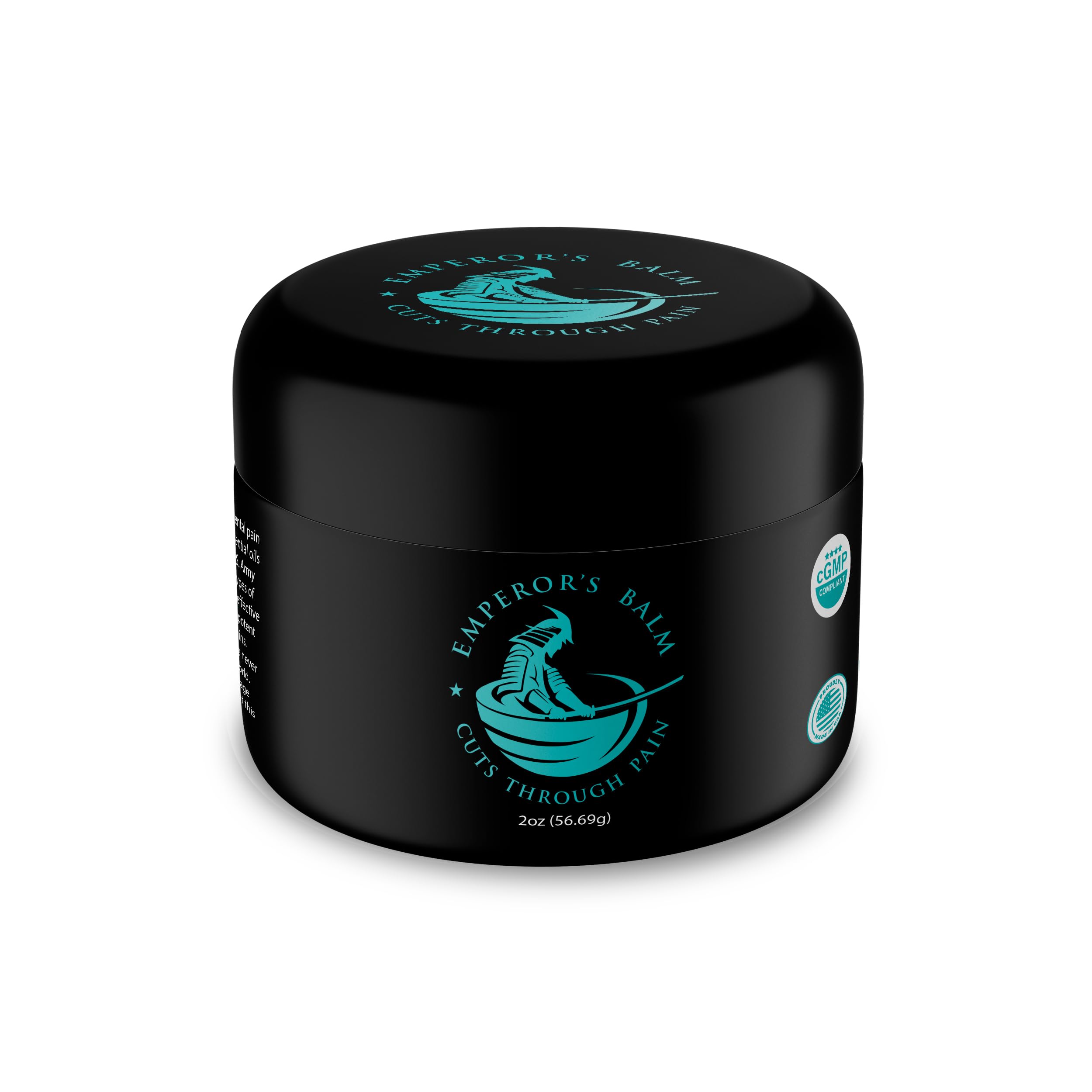 The Emperor's Balm Joint & Muscle Pain Relief Cream – Fast-Acting, Non-Greasy, Long-Lasting Natural Formula – Soothing Rub for Back, Shoulder, Neck & Whole Body - 2oz The Emperor's Balm uk supplements
