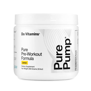 Do Vitamins PurePump - All-Natural Clean Preworkout Powder, Boost Energy, Focus Do Vitamins uk supplements