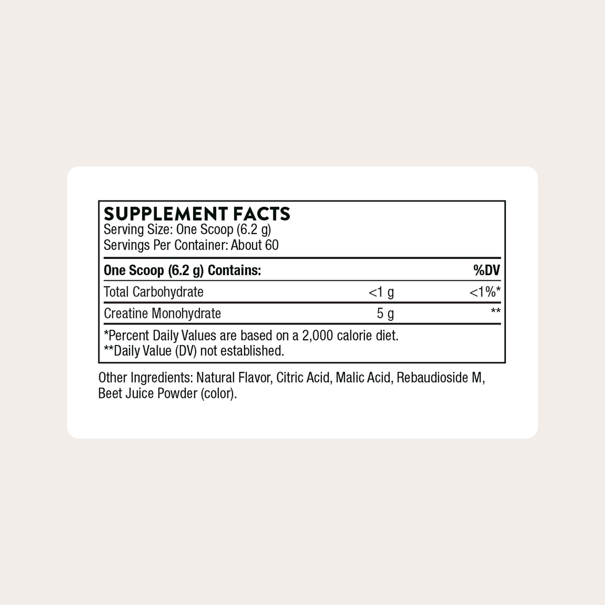 THORNE Creatine - Micronized Creatine Monohydrate Powder - Support for Muscles & Cognitive Function* - for Women & Men - Strawberry - NSF Certified for Sport - 5 g per Serving - 60 Servings THORNE uk supplements