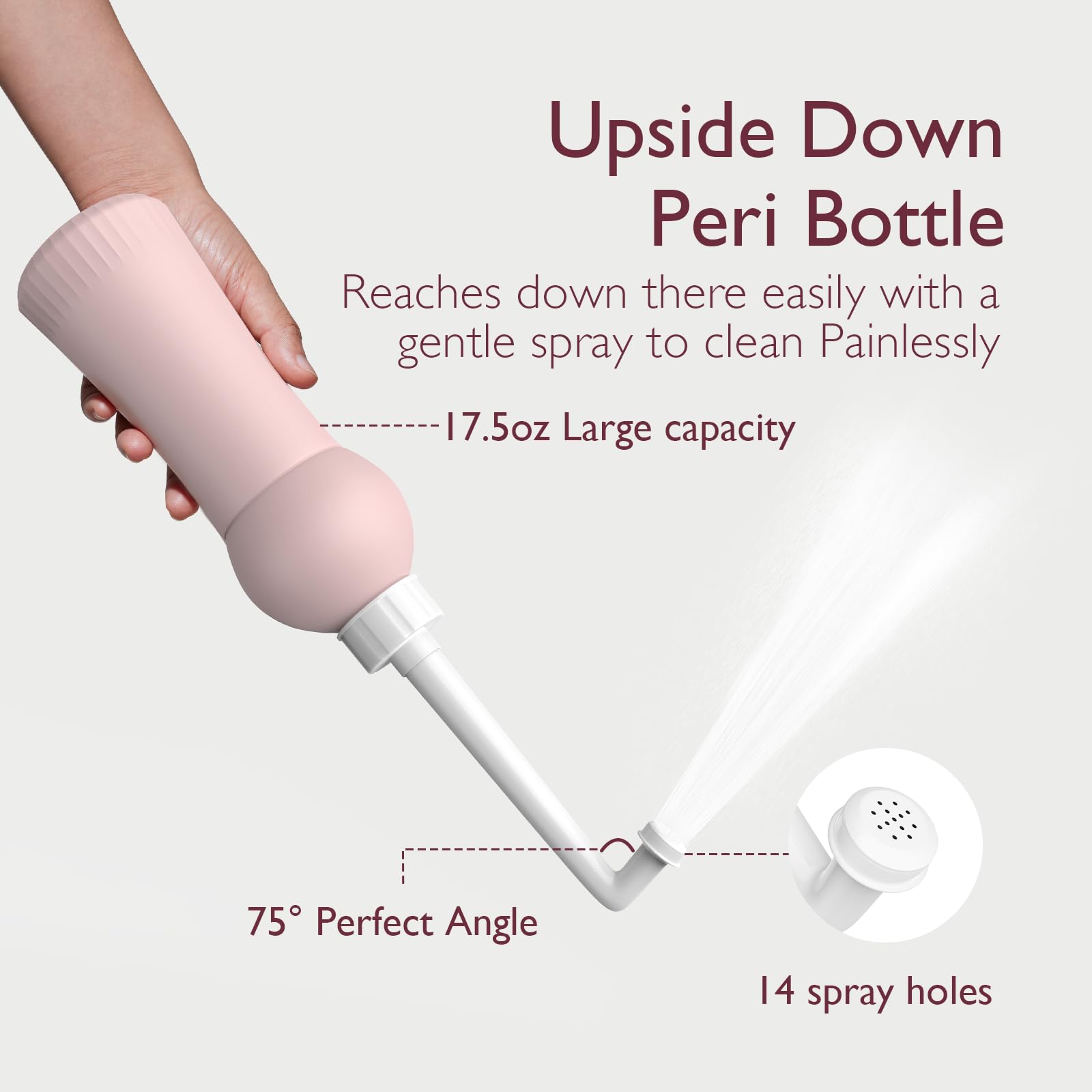 Momcozy 17oz Postpartum Upside Down Peri Bottle, Ergonomic, Perfect for Maternity Women Moms Momcozy uk supplements