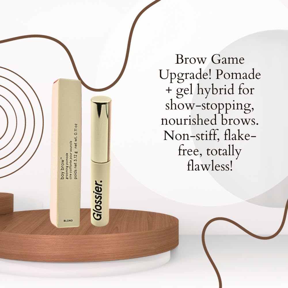 Glossier Boy Brow Volumizing Eyebrow Gel-Pomade - Blond - Light-Medium Blond Glossier uk supplements