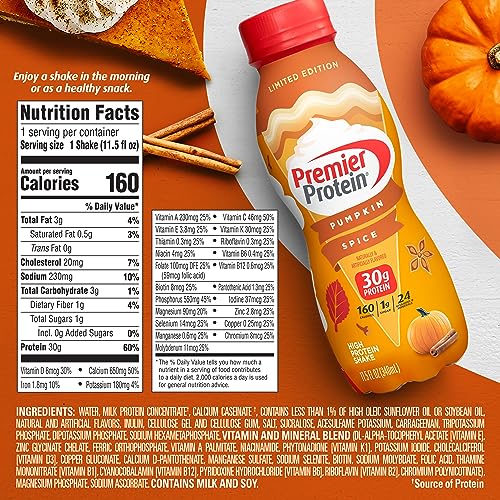 Premier Protein Shake Limited Edition 30g 1g Sugar 24 Vitamins Minerals Nutrients Premier Protein uk supplements