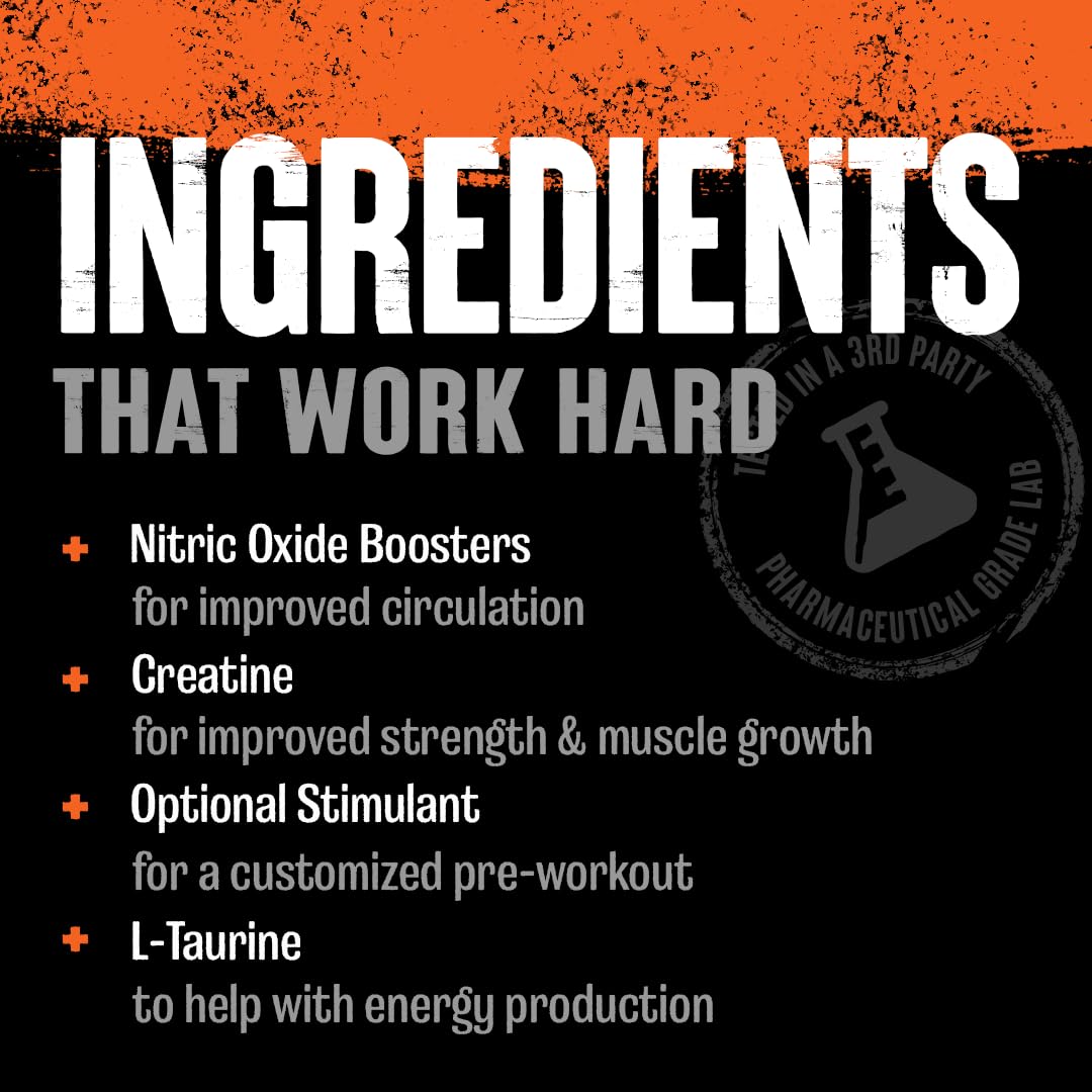 Animal Pump Pre-Workout Supplement – for Energy, Focus and Muscle Volumizing, with Nitric Oxide Boosters Including Stims and Nootropics, Creatine, Animal uk supplements