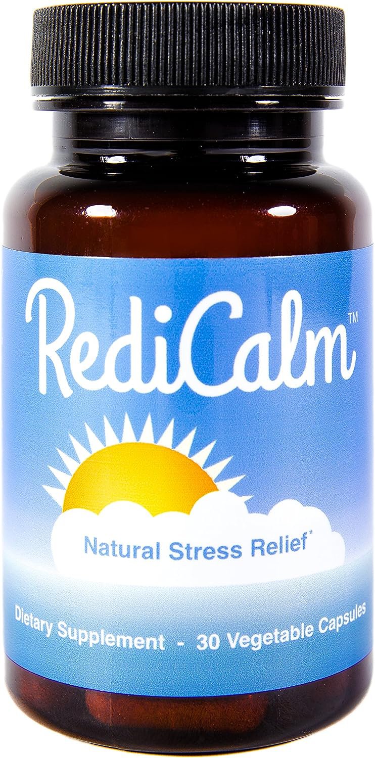 RediCalm - Clinically-Proven Natural Anxiety Relief Supplement - Non-GMO RediCalm uk supplements