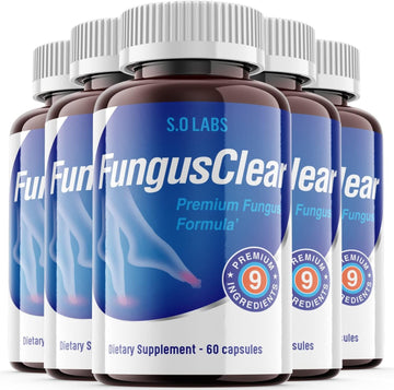 Official Fungus Clear Probiotic for Men and Women (5 Pack) Innocent Supplements Store uk supplements