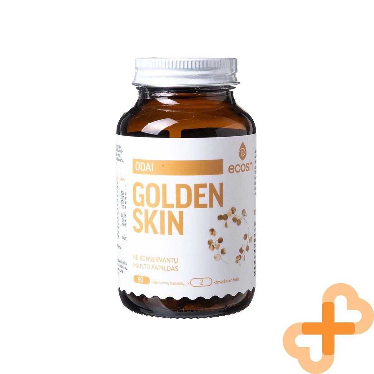 ECOSH GOLDEN Skin 90 Capsules Supplement For Skin and Normal Pigmentation ECOSH uk supplements