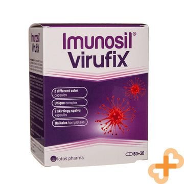 IMUNOSIL VIRUFIX Unique Formula Supplement Immune System Adult 60+30 Capsules IMUNOSIL uk supplements
