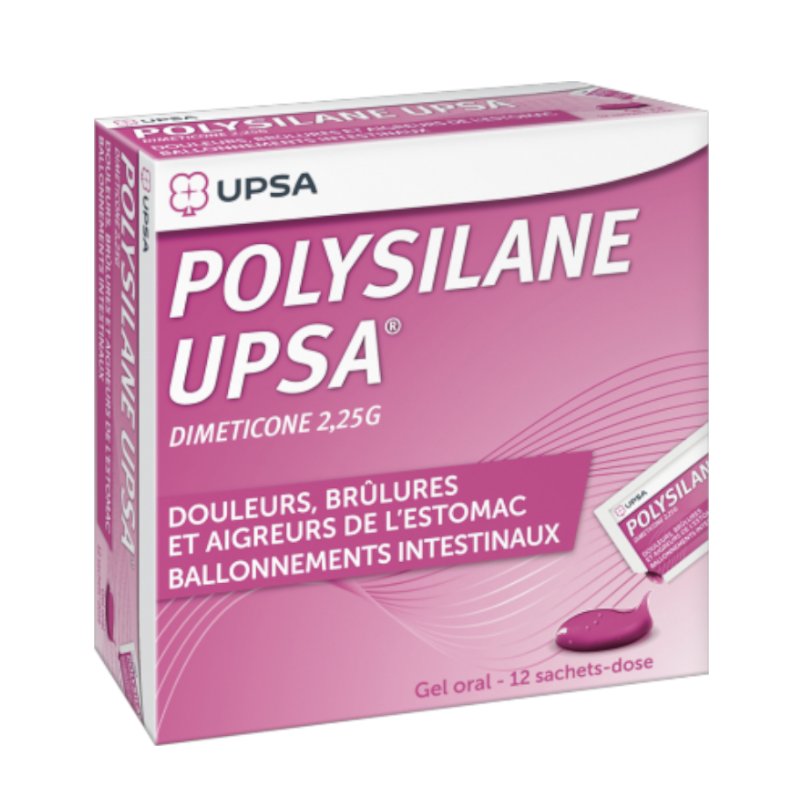Polysilane oral gel sachets doses - UPSA Euro-pharmas uk supplements