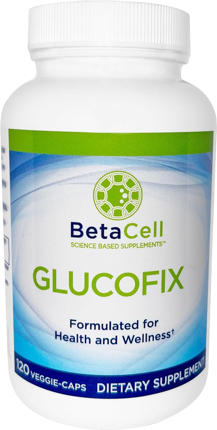 BETACELL Glucofix - 120 Capsules BETACELL Store uk supplements