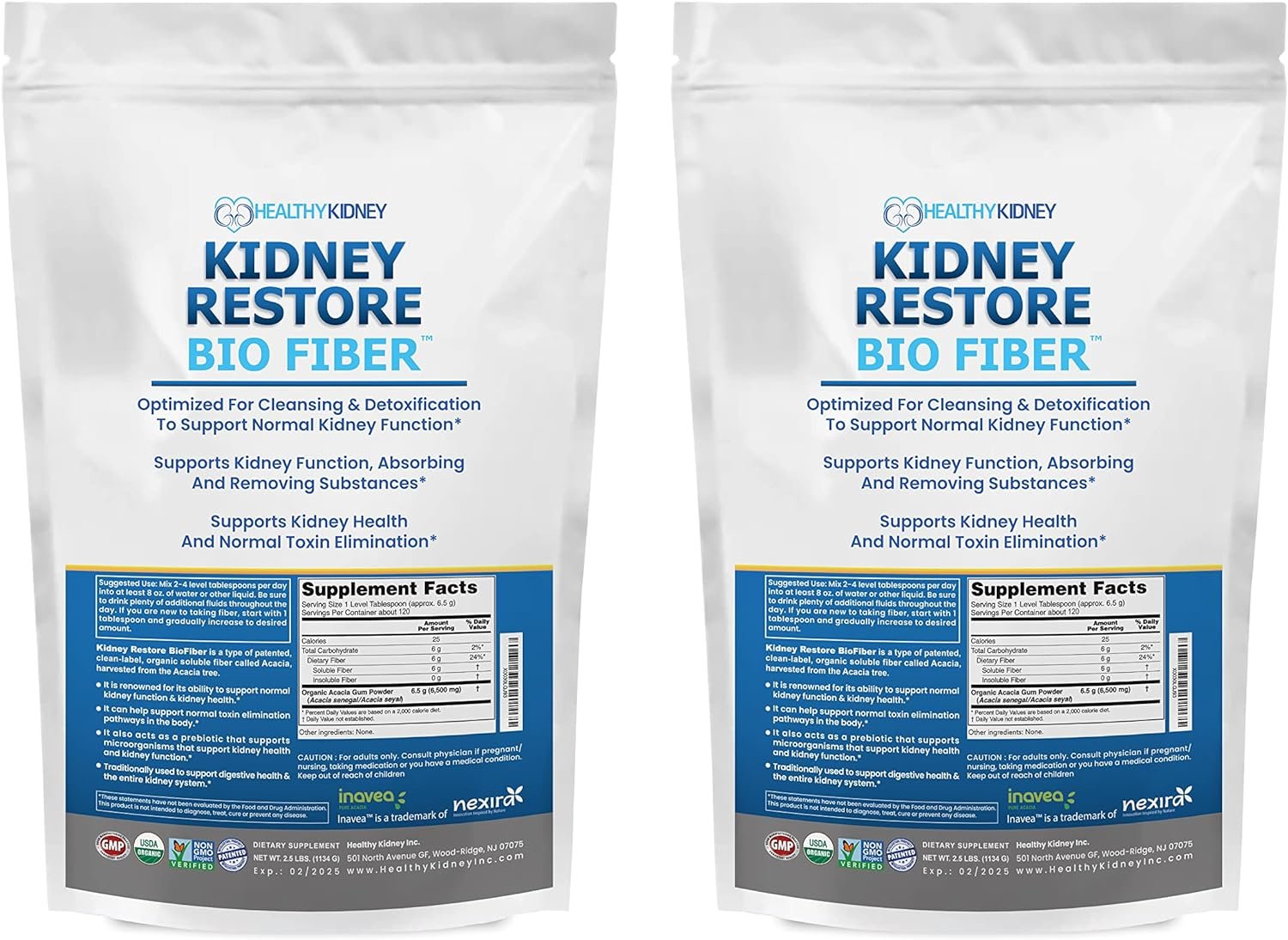 Kidney Restore Bio Fiber 2-Pack Restorative Kidney Support and Kidney Kidney Restore Store uk supplements