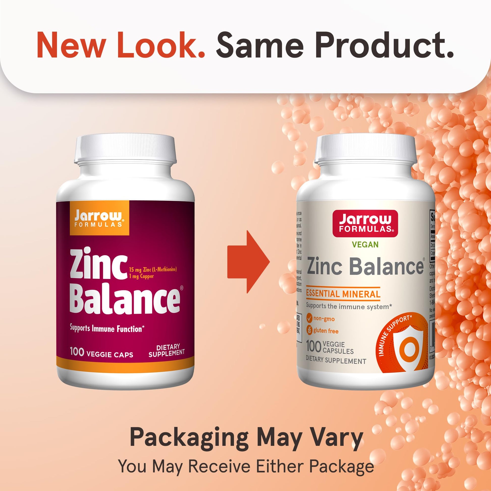 Jarrow Formulas Zinc Balance 15 mg - 100 Servings (Veggie Caps) - Zinc with Copper - Essential Minerals for Immune System Support - Immune Support Supplement - Gluten Free Copper Supplement, Vegan Jarrow Formulas uk supplements