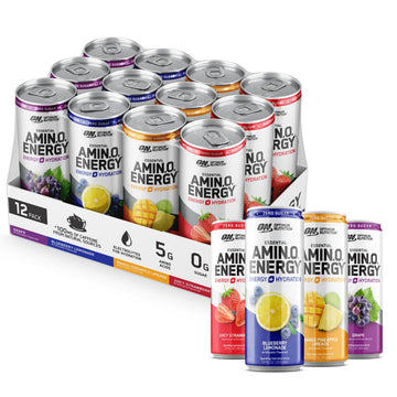 Optimum Nutrition Amino Energy Sparkling Hydration Drink, Electrolytes, Caffeine, Amino Optimum Nutrition uk supplements