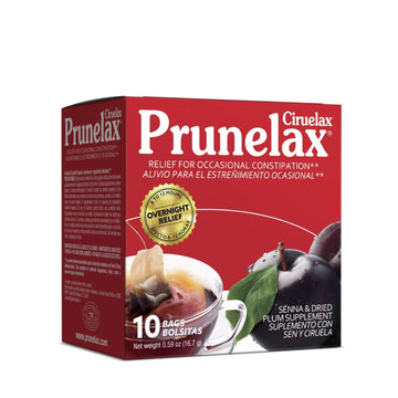 Prunelax Ciruelax Natural Laxative Regular for Occasional Constipation,Tea Bags, Prunes Prunelax uk supplements