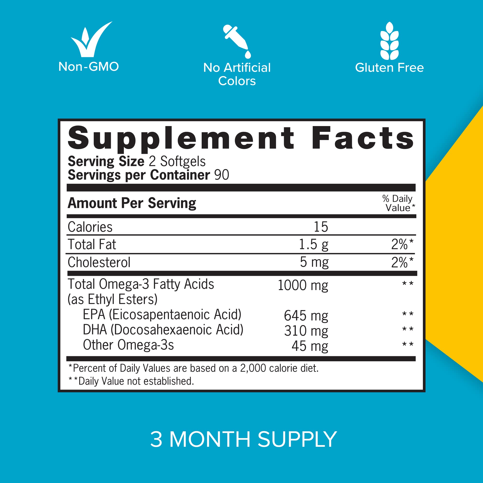 Qunol Fish Oil Omega 3 Mini Softgels, 1000mg Omega 3 EPA + DHA, Ultra Pure Supplements, Heart Health Support, Lemon Flavor, Easy to Swallow Minis, 3 Month Supply, 180 Count Qunol uk supplements