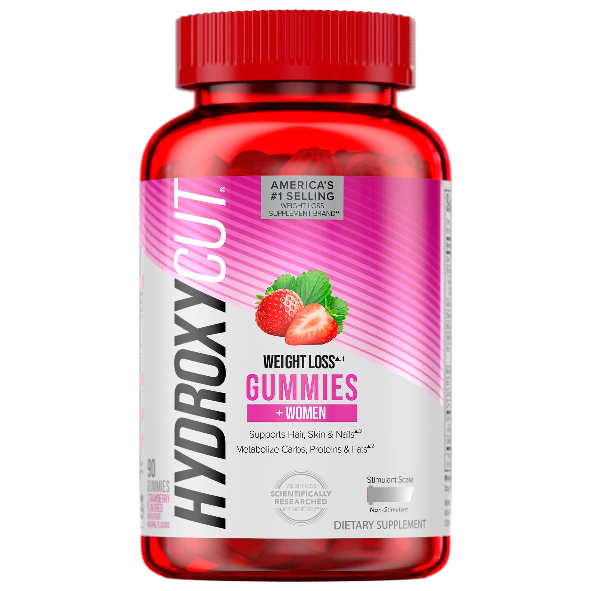 Hydroxycut Gummies + Women Strawberry 90ct Hydroxycut uk supplements