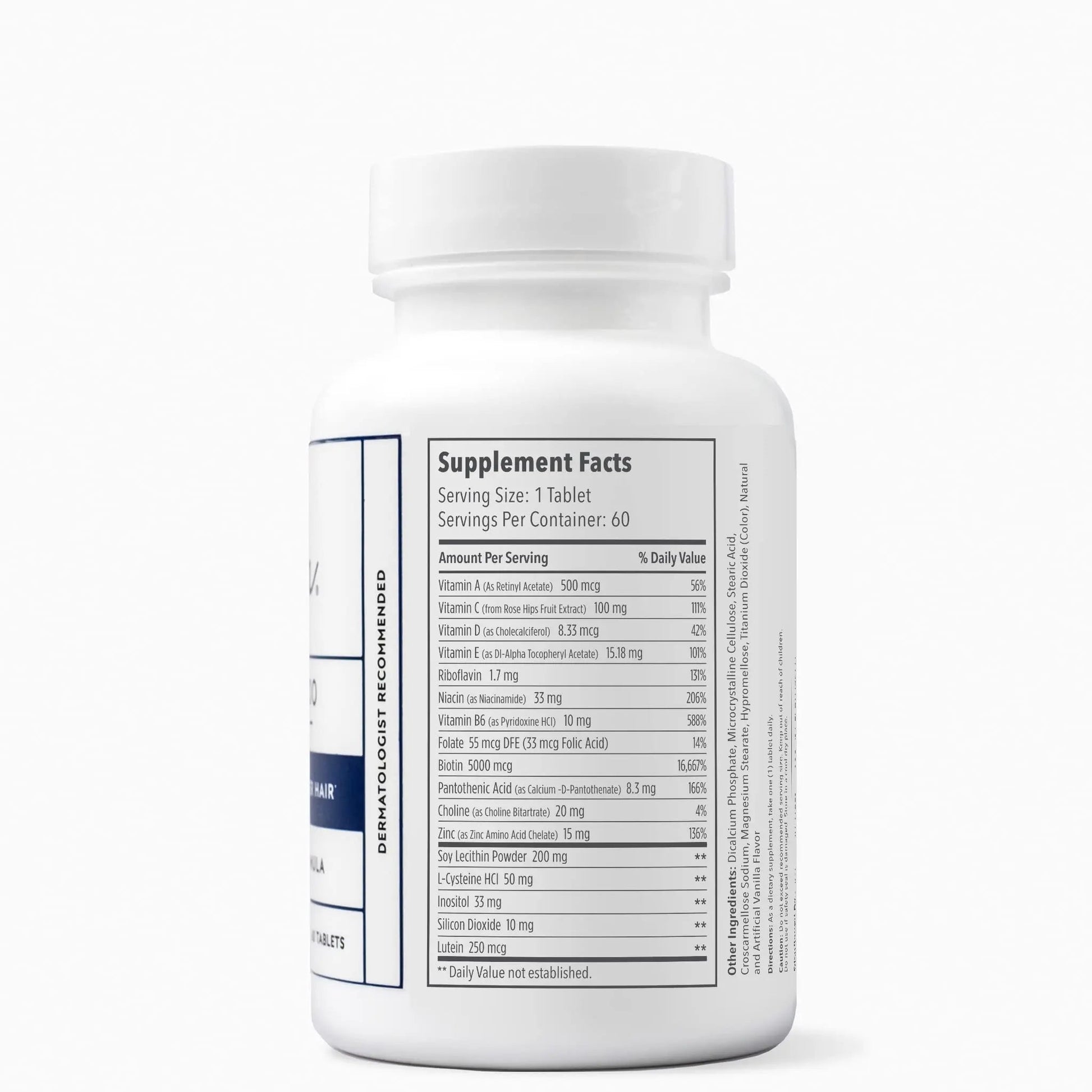 Elon Matrix 5000 Complete Multivitamin — Skin, Hair and Nail Growth Vitamins — Healthy Hair Growth Vitamins for Women & Men Elon uk supplements