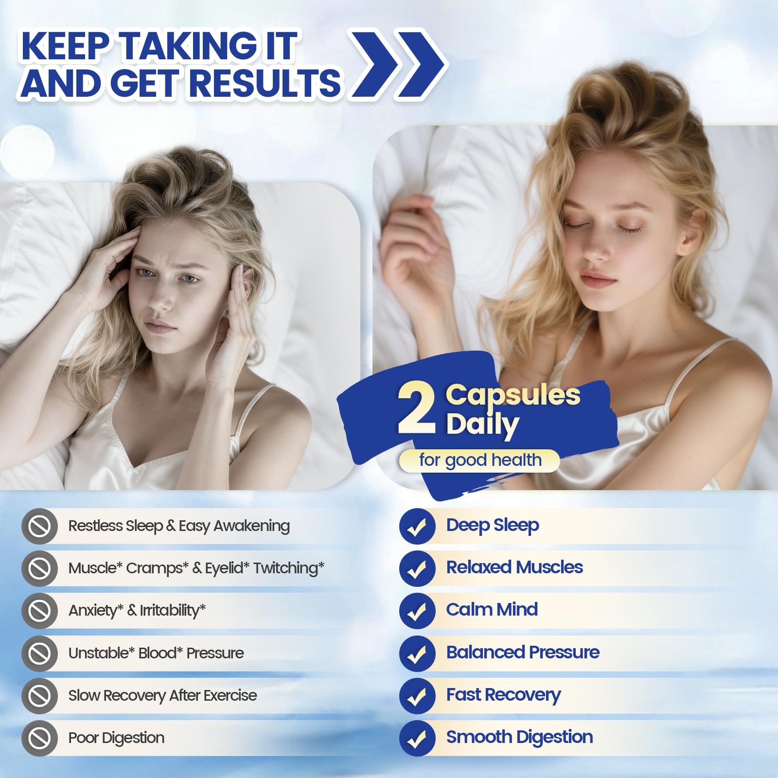 1000mg Magnesium Complex Capsules, 8-in-1 Magnesium Glycinate, Citrate, Malate, Taurate, Oxide, Carbonate, Aspartate, Orotate - 240 Capsules VivoNu uk supplements
