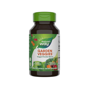 Nature's Way Garden Veggies, Veggie Powder Blend, 900 mg per 2-Capsule Serving, 60 Vegan Capsules Nature's Way uk supplements