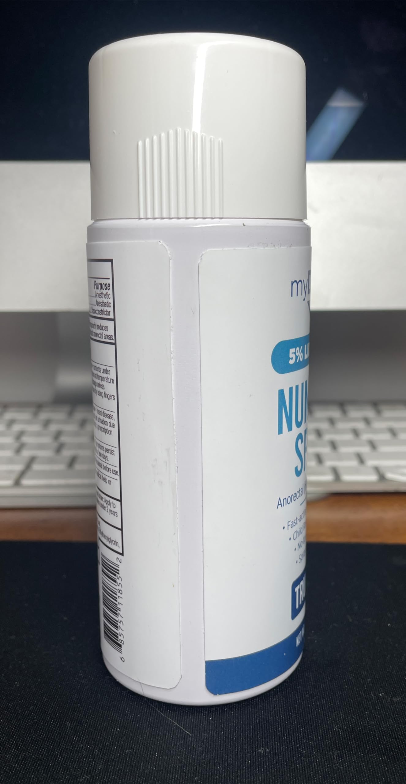 Myderm Medical Numbing Spray - 4.5oz - Maximum Strength 5% Lidocaine with Phenylephrine HCl and Witch Hazel - Fast-Acting Reliever with A Touch-Free Application - First Aid Supplies - Made in USA Myderm uk supplements