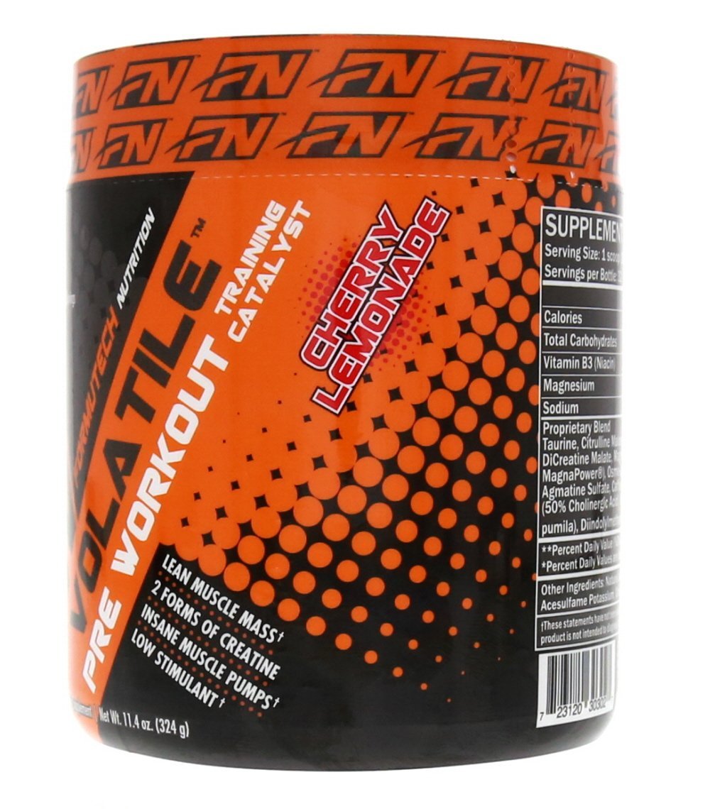 Formutech Nutrition Volatile Pre Workout, Cherry Lemonade, w/2 Forms of Creatine Formutech Nutrition uk supplements