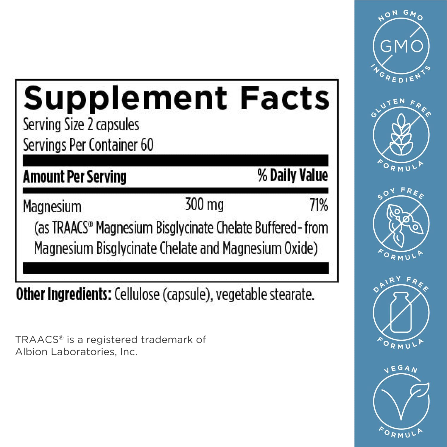 Designs for Health Magnesium Glycinate Complex - Chelated Magnesium Bisglycinate + High Absorption Magnesium for Calming & Sleep, Heart Health, Immune Support & Bone Strength - Vegan (120 Capsules) Designs for Health uk supplements