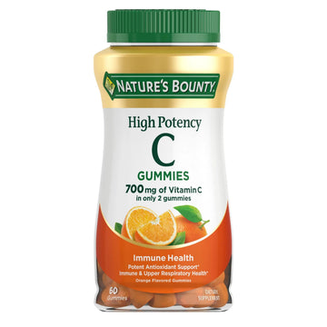 Nature’s Bounty Vitamin C Gummies 700mg, High Potency Vitamin C Chewable Gummies for Adults, Immune Support Supplement Nature's Bounty uk supplements