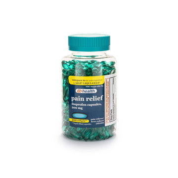 A+Health Ibuprofen 200 Mg Softgels, Pain Reliever/Fever Reducer (NSAID), 300 Count A+Health uk supplements