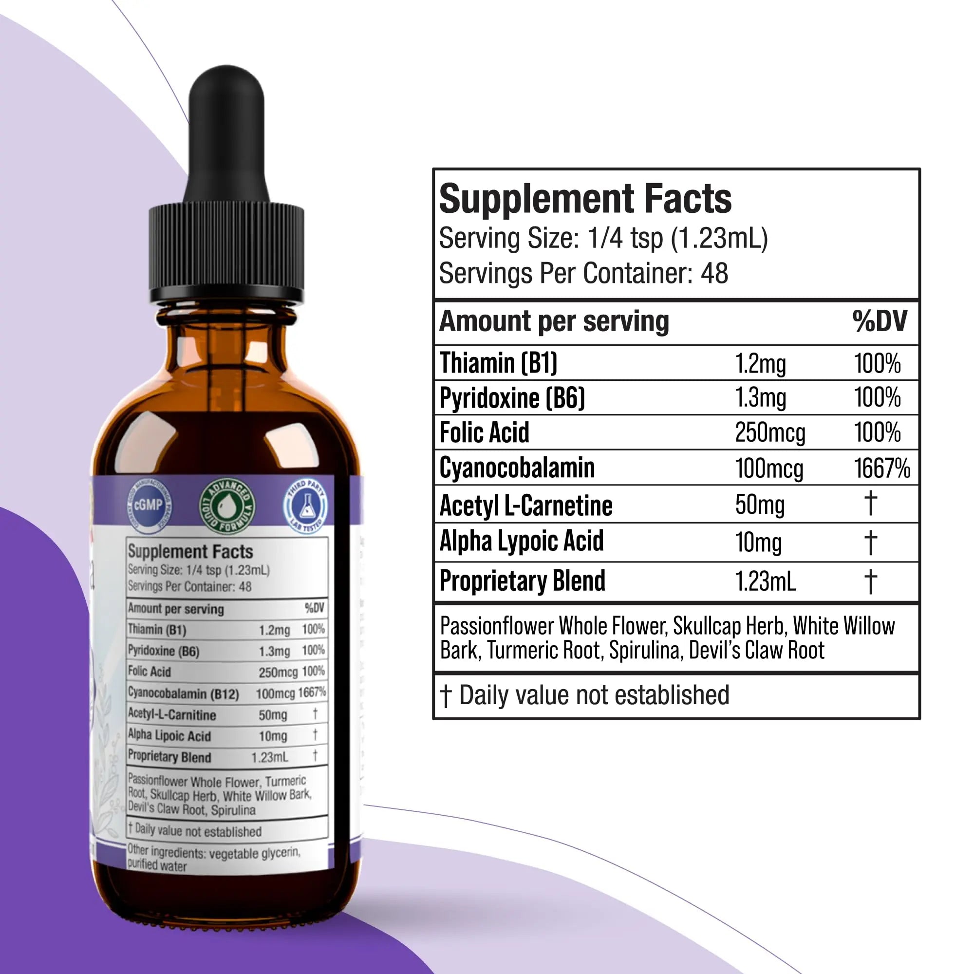 Nervestra - Nerve Health, with Alpha Lipoic Acid, to Bolster Nerve Health and Support Healthy Nerve Function - Alpha Lipoic Acid, Vitamin B6, White Willow Bark Turmeric Passionflower & More! Rejuvica Health uk supplements