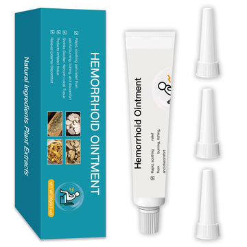 BXQJRJ Hemorrhoid Ointment,Herbal hemorrhoid Gel,Effectively relieves Anal discomfort,Suitable for Men and Women,Fast-Acting hemorrhoid Ointment (20g) BXQJRJ uk supplements