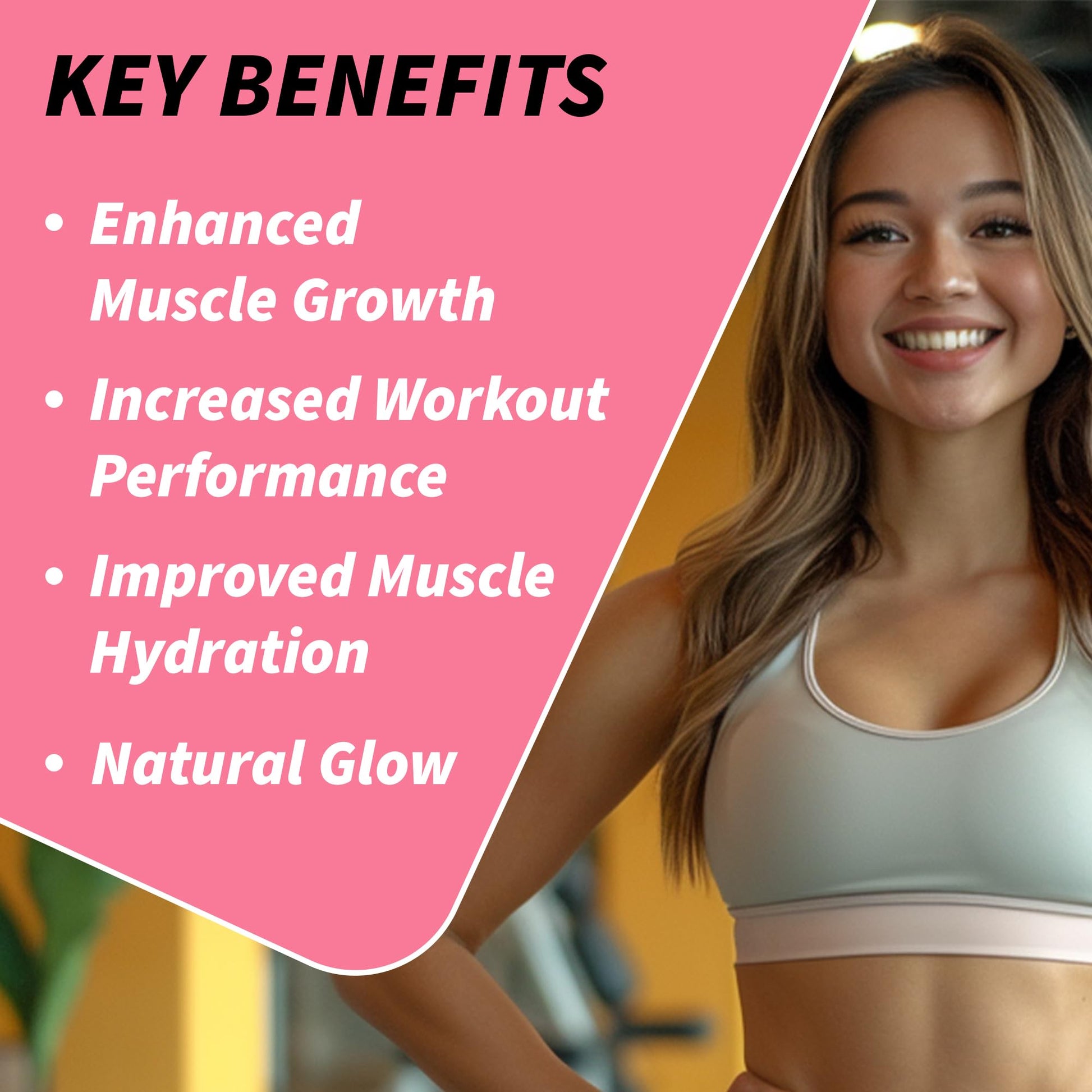 Creatine Supplement for Women's Booty Gains - Unflavored Micronized Creatine Peach Pump uk supplements