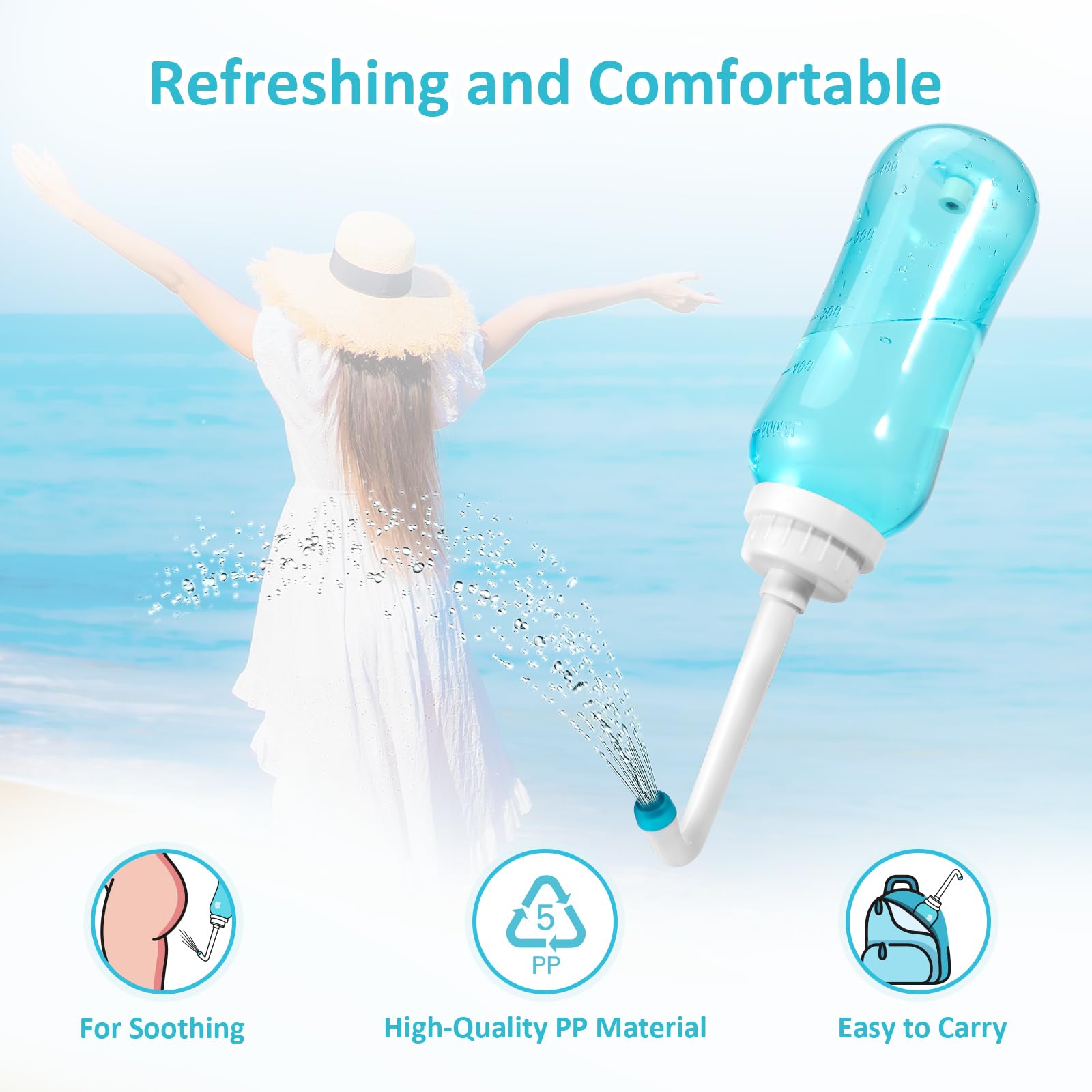 Peri Bottle Zitrads, Squeeze-Free Portable Bidet for Postpartum Essentials, Peri Bottles Zitrads uk supplements