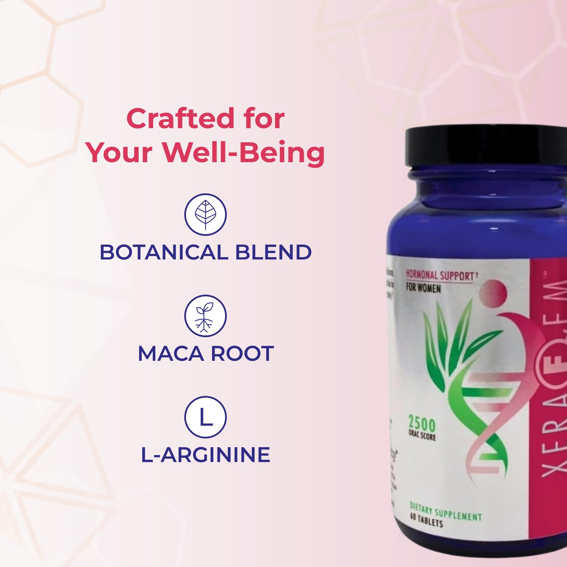Youngevity XeraFem – Hormonal Support for Women with Vitamins, Minerals, Maca Root, and Grapeseed Extract – Supports Hormonal Balance and Immune Health – 60 Tablets Youngevity uk supplements
