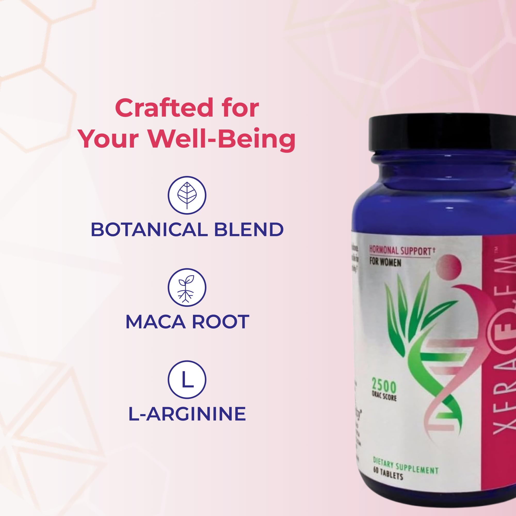 Youngevity XeraFem – Hormonal Support for Women with Vitamins, Minerals, Maca Root, and Grapeseed Extract – Supports Hormonal Balance and Immune Health – 60 Tablets Youngevity uk supplements