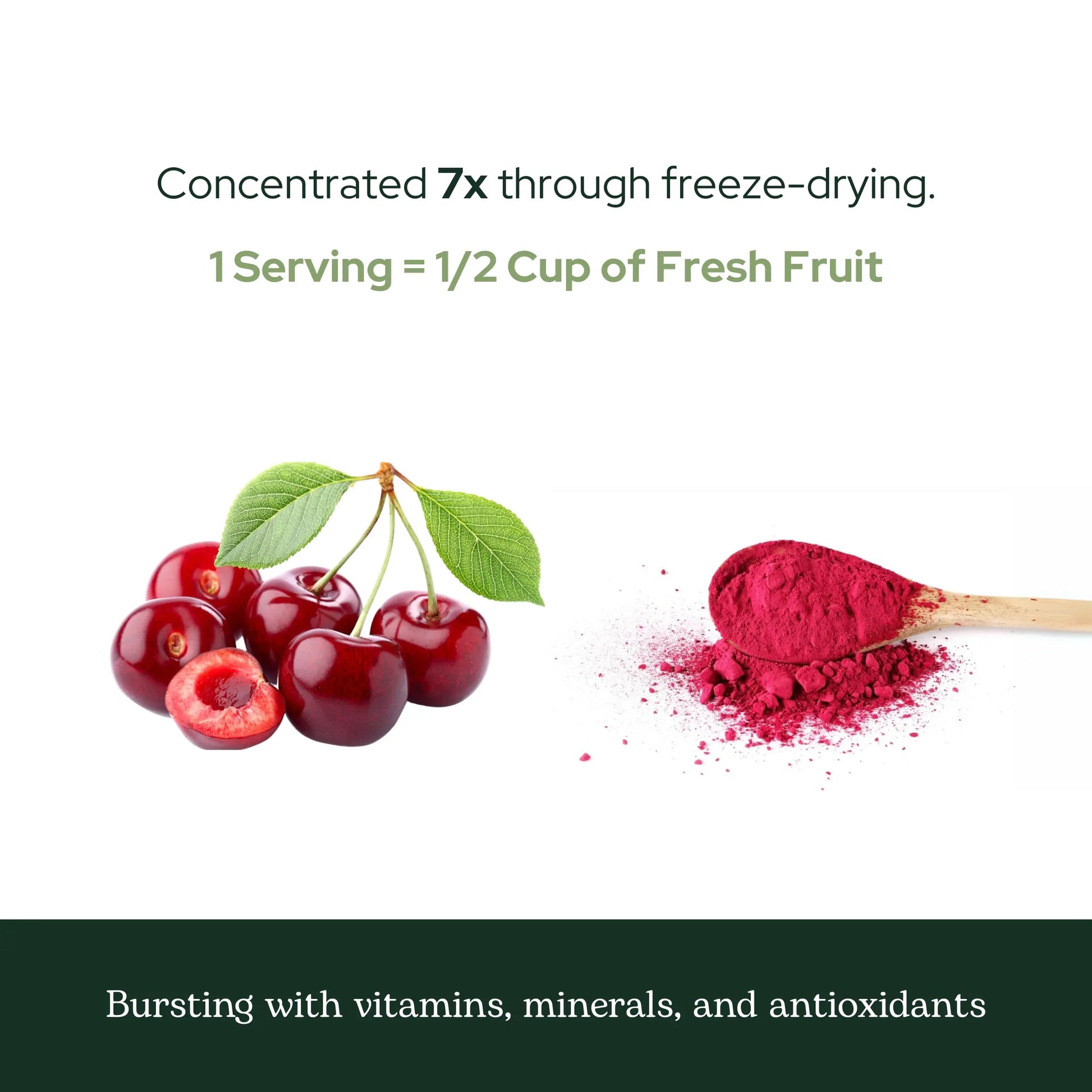 Eclectic Herb - Berry Tart Cherry Powder | Joint Support Supplement | Superfood Vitamin & Mineral Supplement | Freeze Dried, Vegan, Non-GMO, Gluten-Free (5.1 oz | 144 g) ECLECTIC INSTITUTE uk supplements