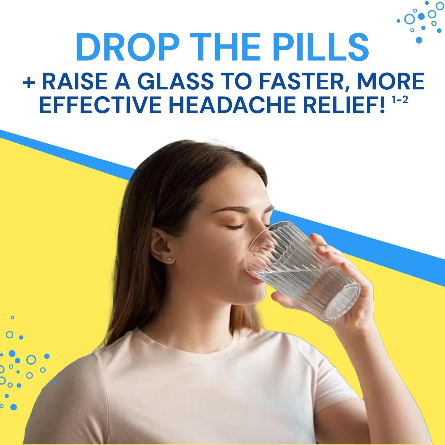 Blowfish for Headaches | Maximum Strength Effervescent Pain Relief Tablets – Treats Headaches Fast, 2X Faster Than Pills – Lemon Flavor (2 Pack) Blowfish uk supplements