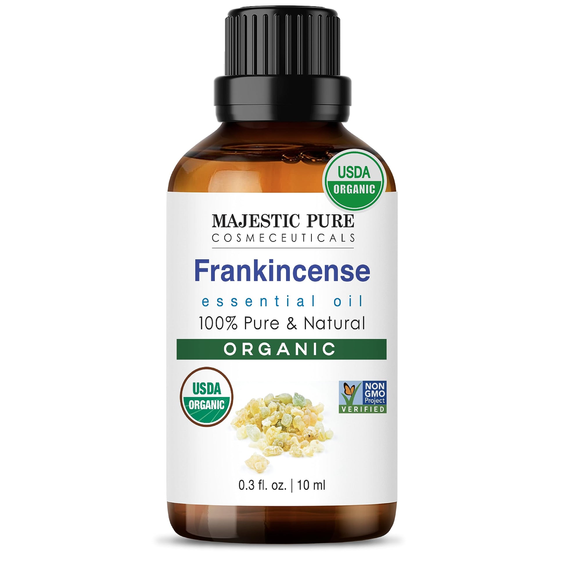 Majestic Pure USDA Organic Frankincense 0.33 fl oz MAJESTIC PURE uk supplements