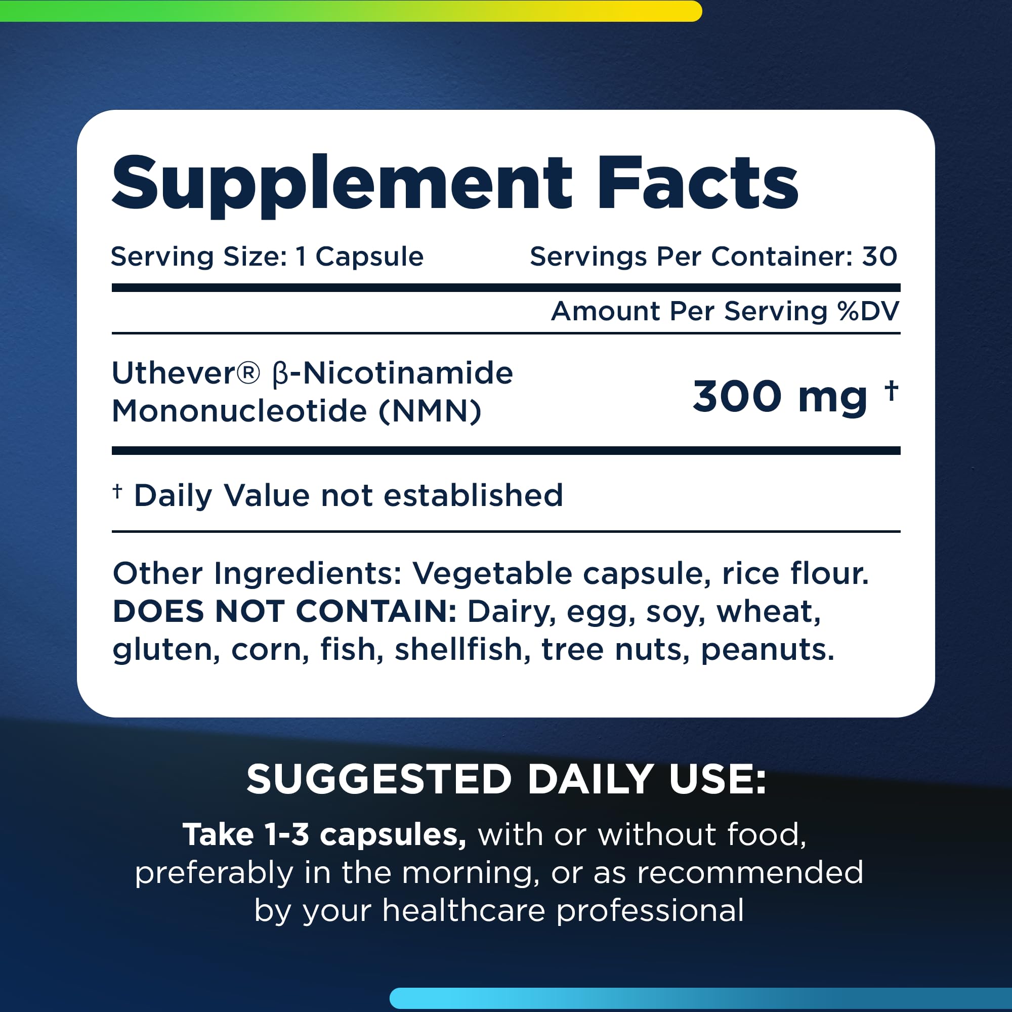ProHealth NMN Pro 300 (30 Capsules) Clinically Studied Uthever® NMN. NAD+ Precursor for Cellular Energy, Mitochondrial Support & Healthy Aging. USA Manufactured, Triple Lab-Tested ProHealth uk supplements